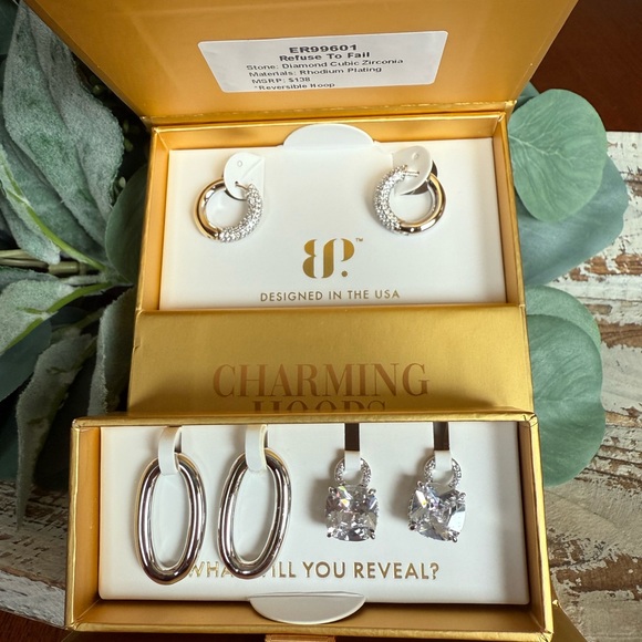 bomb party Jewelry - Bomb Party Charming Hoops